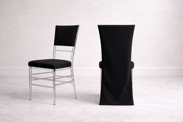 Chair covers from The Linen Edit